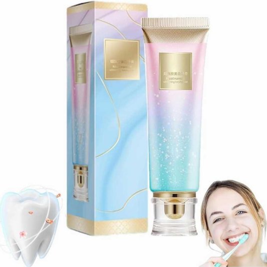 Niacinamide Whitening Toothpaste | Stain Removal, Enamel Care & Fresh Breath Protection