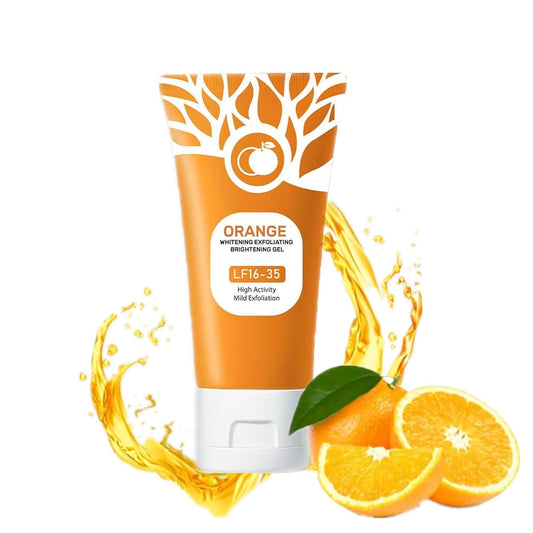 Orange Exfoliating Gel for Face & Body | Deep Cleansing & Brightening Care