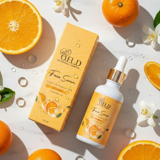 O.E.L.D Professional Cosmetics Vitamin C Face Serum with Hyaluronic Acid