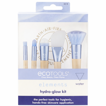 EcoTools Hydro-Glow Skincare Brush Set | 5-Piece Kit