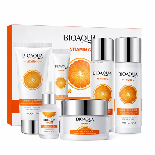 Bioaqua Vitamin C Facial Care Set | Brightening Skincare Kit
