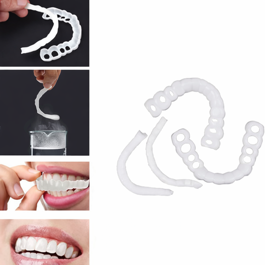 Snap-In Teeth for Men & Women | Adjustable Cosmetic Smile Cover for Instant Confidence
