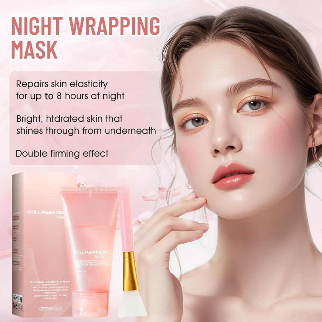 Allony Collagen Night Peel-Off Mask | Firming & Brightening