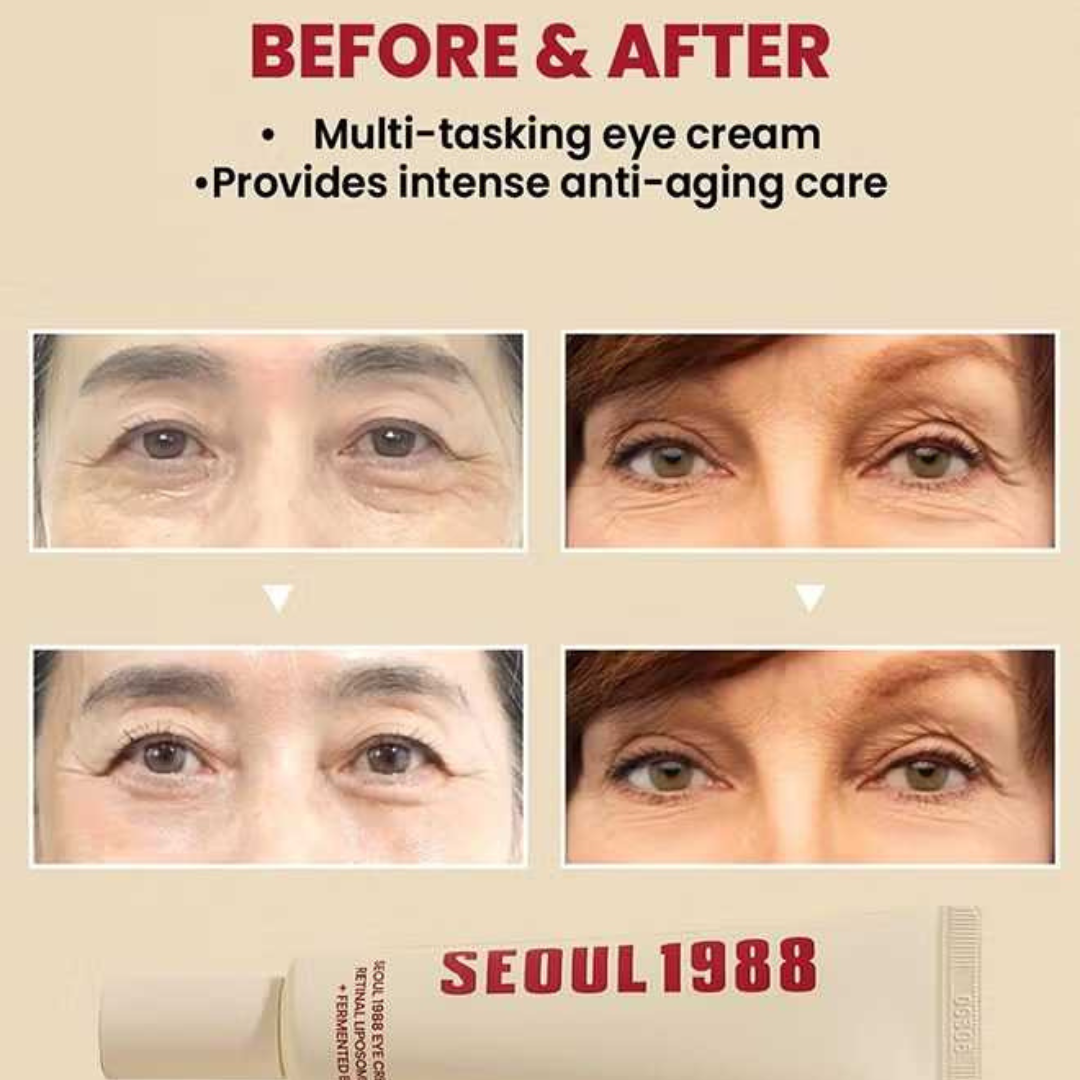 SEOUL 1988 & Caffeine Anti-Wrinkle Eye Cream | Dark Circles & Puffiness Care