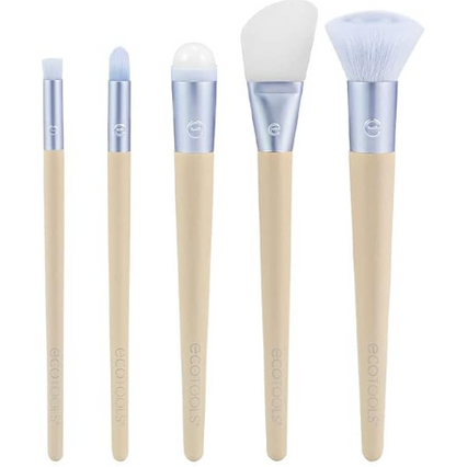 EcoTools Hydro-Glow Skincare Brush Set | 5-Piece Kit