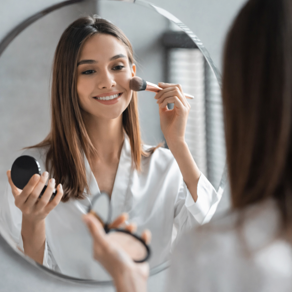 Daroge Stippling Makeup Brush | Duo-Fiber Foundation Brush