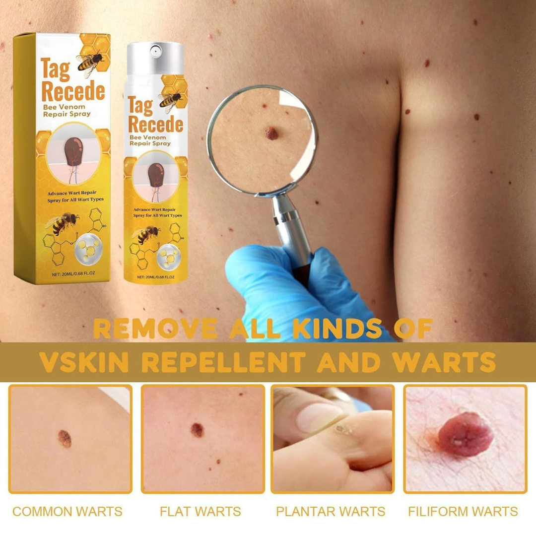 Tag Recede Bees Treatment Spray | P-Venom Skin Smoothing & Long-Lasting Care (20ml)