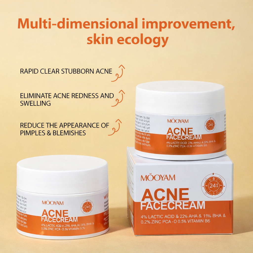 Mooyam Acne Face Cream (100g) – Anti-Acne Treatment, Oil Control & Skin Renewal