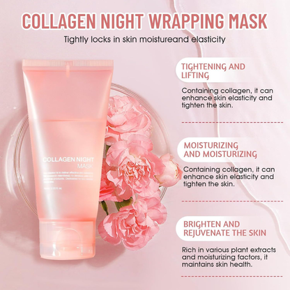 Allony Collagen Night Peel-Off Mask | Firming & Brightening