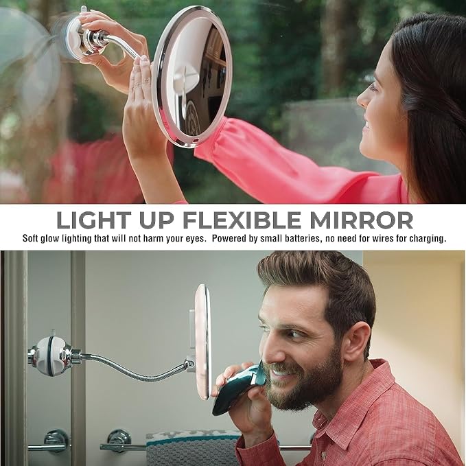 Ultra Flexible LED Makeup Mirror