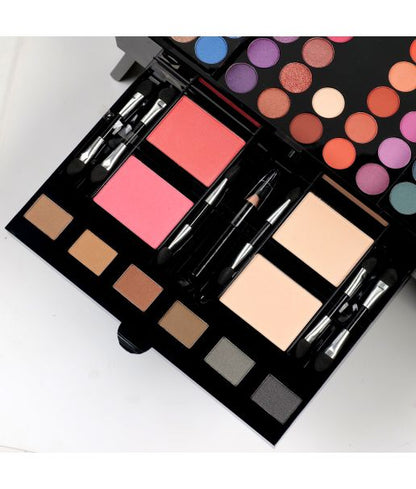 Miss Rose® Blockbuster Makeup Palette – Color Spirit Edition | 180 Eyeshadows, Blush, Compact Powder & Brow Shades – Ultimate All-in-One Professional Makeup Kit