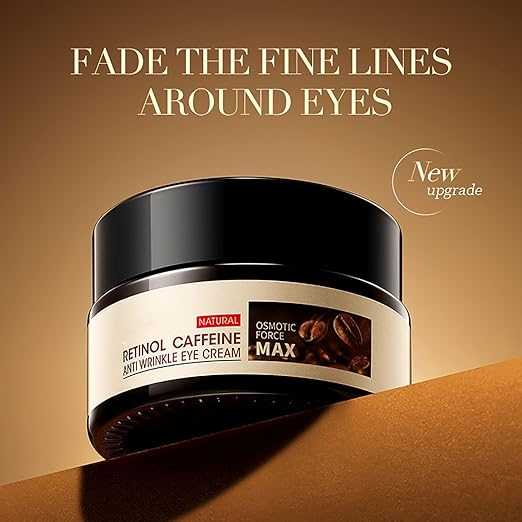 SADOER Retinol & Caffeine Anti-Wrinkle Eye Cream | Dark Circles & Puffiness Care